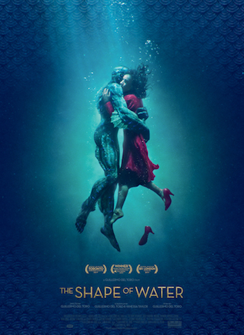 The Shape Of Water Film Poster, 2018 Academy Award Nominee for Best Picture