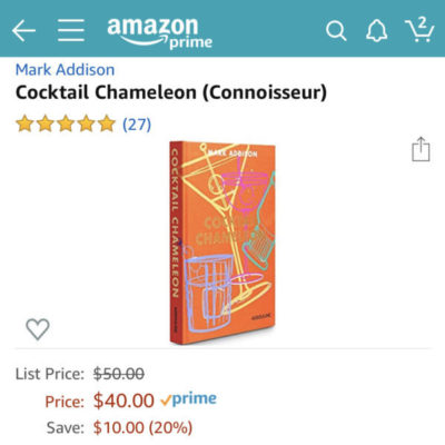 Cocktail Chameleon by Mark Addison on Amazon